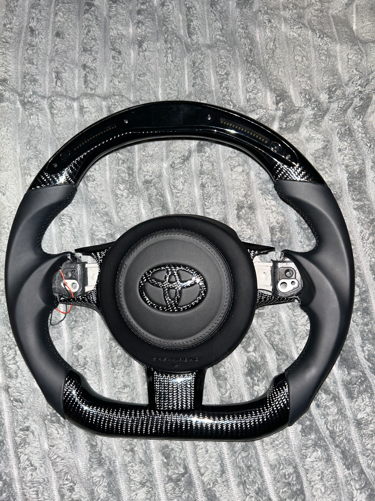 For a Carbon Fiber Steering Wheel Please Send Us A DM