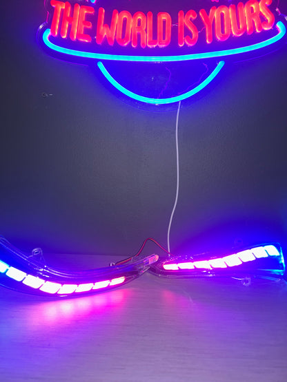 Q50/Q60 RGB Mirror Cap Lights