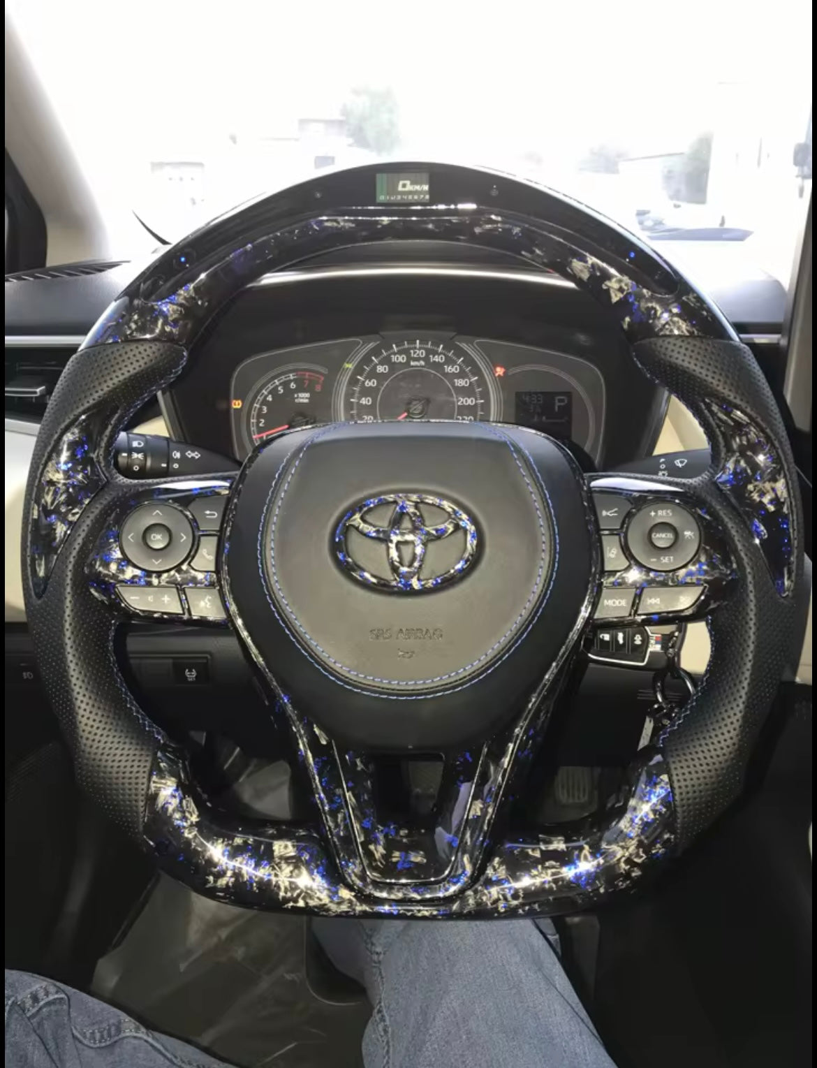 For a Carbon Fiber Steering Wheel Please Send Us A DM