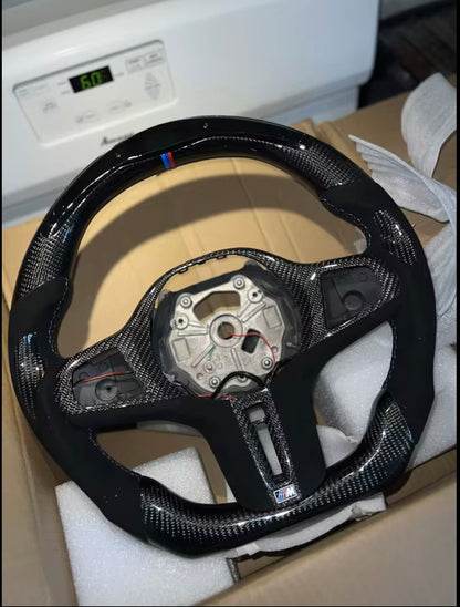 For a Carbon Fiber Steering Wheel Please Send Us A DM