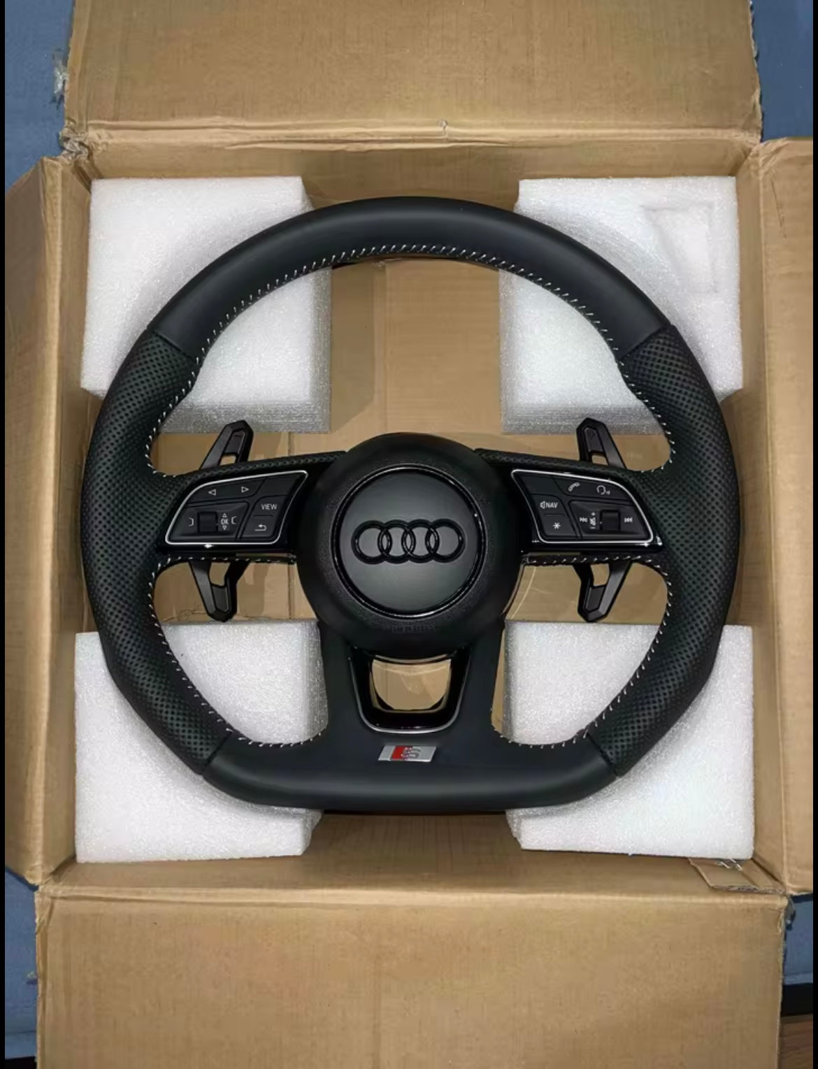 For a Carbon Fiber Steering Wheel Please Send Us A DM