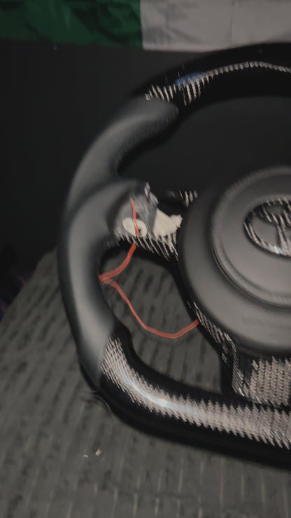 For a Carbon Fiber Steering Wheel Please Send Us A DM