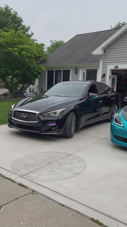 Q50/Q60 RGB Mirror Cap Lights